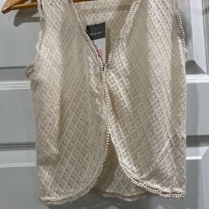 NWT - Primark - Cream Vest - XXS